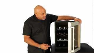 Koldfront 16 Bottle Thermoelectric Wine Cooler TWR160S [upl. by Anaul692]