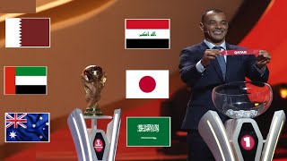 رسميا المنتخبات التي تأهلت للدور الحاسم بتصفيات اسيا المؤهلة لكاس العالم 2026 [upl. by Annmaria]