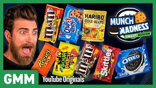 Munch Madness Taste Test Sweet Snacks [upl. by Assilem904]