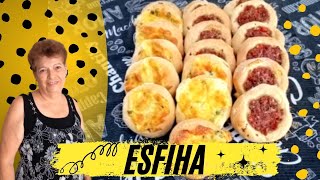 ESFIHA TIPO HABIB´S  RECEITA PARA NÃO ERRAR  Esfihas [upl. by Fabozzi850]