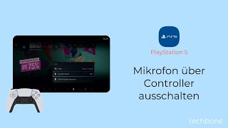 Mikrofon über PS5Controller einausschalten PlayStation 5 [upl. by Eednak652]