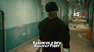 Daredevil Hallway Fight In Sifu  This Is Why We Need A Daredevil Game [upl. by Adnamaa]