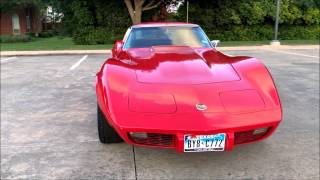 14500 FOR SALE 1975 L82 CHEVROLET CORVETTE STINGRAY [upl. by Grath]