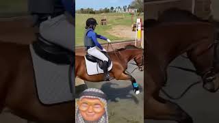 horse equestrian horseriding jumping pony failarmy funny hippa comedyfilms comedy [upl. by Hterrag]