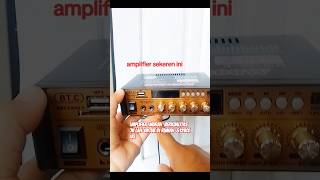 Power amplfaer Bluetooth power soundsystem karaoke music murahmeriah [upl. by Nybbor]