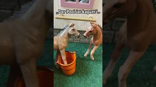 schleich fypyoutube tiktok funny horse pferde comedy [upl. by Hapte687]