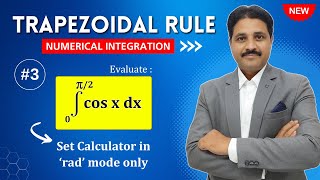 TRAPEZOIDAL RULE SOLVED PROBLEM 3 NUMERICAL INTEGRATION TIKLESACADEMY [upl. by Patten]