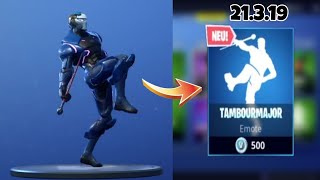 Fortnite  Item Shop vom 21032019  Neuer Drum Major EMOTE [upl. by Wavell]