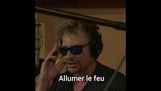 Johnny Hallyday Allumer le feu 1998 vidéo remixée [upl. by Sabian]