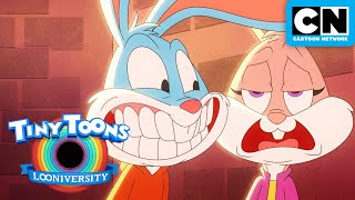 Tooned in Space 🪐 ☄️  Tiny Toons Looniversity  Cartoon Network [upl. by Blossom]