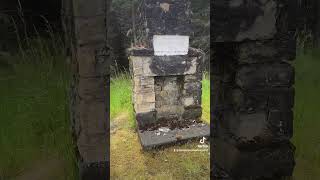 oregon history Bristow Monument chimney historical landmark lane County oregon [upl. by Naimed732]