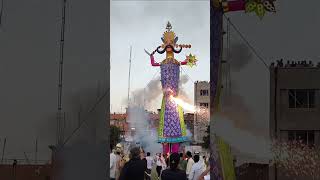 Biggest Ravan in jammu parade Ground shorts ravan dussehra [upl. by Irat]