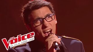 Vincent Vinel  «Somebody To Love» Queen  The Voice 2017  Live [upl. by Starling]