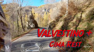 Autunno in Valvestino  Cima Rest  Novembre in moto 2022 [upl. by Adamski409]