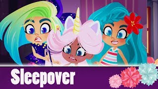 Hairdorables Cartoon Sleepover  EPISODE 16 [upl. by Neyut]