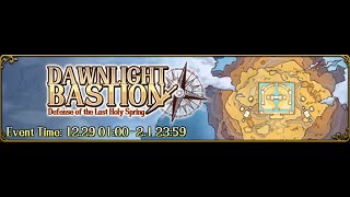 Langrisser Mobile  Dawnlight Bastion  Map 2 Outpost Smoke Signal [upl. by Tezzil476]