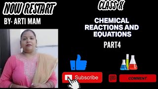 CORROSION AND RANCIDITY  CHEMICAL REACTION AND EQUATIONS CLASS X PART 4 artimam restart [upl. by Aneerb]