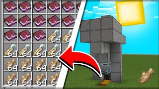 melhor farm de pesca do Minecraft badrock 121 [upl. by Nairam]