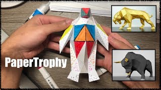 Tuto et Astuces Papertrophy PAPERCRAFT [upl. by Nnylasor]