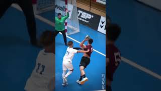 Best goal in handball 🏐🤾 handball trending sportsball teamindia playhandball handballer [upl. by Llibyc]