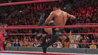 Roman Reigns vs Bobby Roode in WWE 2K18 [upl. by Ielerol]