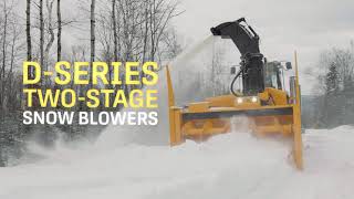 STORM THROUGH  DSeries TwoStage Snow Blowers  Larue [upl. by Launam]