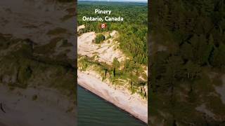 Pinery Ontario Canada 🇨🇦 canada nature drone djimini2 lakehuron [upl. by Tergram585]