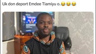 Emdee Tiamiyu has finally been deported by the Uk government back to Nigeria [upl. by Fonsie]