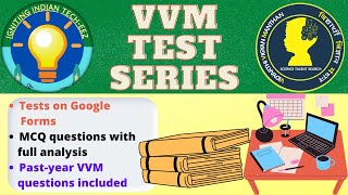 Vidyarthi Vigyan Manthan 2021 Test Series VVM 2021 Test Series  Sample Questions for VVM  IIT [upl. by Nauqas]