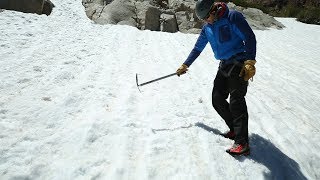 Alpine amp Mountaineering 4 Snow Travel  Chopping Steps  Climbing Tech Tips [upl. by Tingey924]