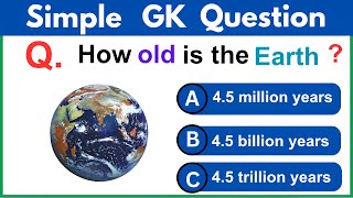 Top 25 Simple GK questions and answers in english ll General knowledge Questions estions ll GK [upl. by Novaat]