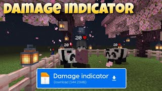 Damage indicator addon mcpe 119120 🥰  Minecraft damage indicator 120 [upl. by Seluj]