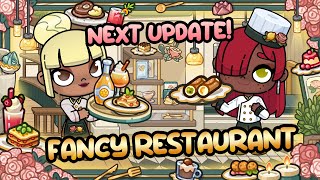 FANCY RESTAURANT 🍝  Next Update 📣 Avatar World [upl. by Wende945]