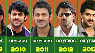 Prabhas 20022024 face evolution journey । Prabhas age transformation through the years [upl. by Atirb472]