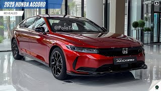 New 2025 Honda Accord Revealed  the best example of a multipurpose car [upl. by Tucky]