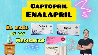 Captopril Enalapril Lisinopril  El Baúl de las Medicinas  Ep 4 T1 captopril enalapril [upl. by Skardol]