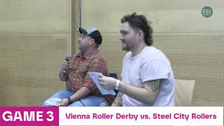 FLINTA Roller Derby  Championship Vienna Roller Derby vs Steelcity Rollers  FS1 [upl. by Iegres]