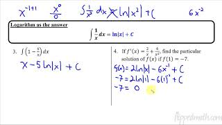 Calculus ABBC – 68 Finding Antiderivatives and Indefinite Integrals Basic Rules and Notation [upl. by Joachim]