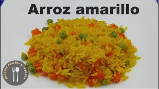 Arroz amarillo con azafrán [upl. by Gnemgnok]