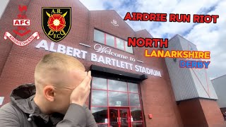 Airdrie Run Riot In North Lanarkshire Derby🤯 [upl. by Hgielhsa709]