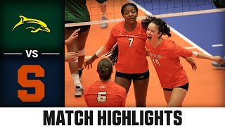 Le Moyne vs Syracuse Match Highlights  2024 ACC Volleyball [upl. by Narbig]