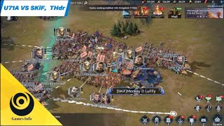 VIKING RISE WAR KVK U76A VS SKiF THdr  VIKING RISE INDONESIA [upl. by Shurwood]