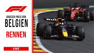 Großer Preis von Belgien Das Rennen  Formel 1 Live Watchparty Livetiming [upl. by Erlond]