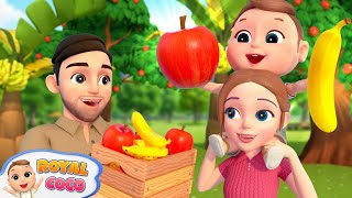 Apples And Bananas Kids Songs Cocomelon  Nursery Rhymes Ft RoyalCoco  Kids Poems  Cartoons [upl. by Orola920]