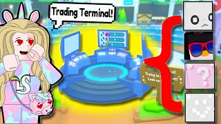 Using TRADING TERMINAL to Buy CHEAP HUGES Pet Simulator X  Roblox [upl. by Aved]