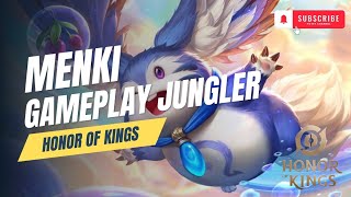 GAMEPLAY MENKI JUNGLER HONOR OF KINGS [upl. by Suryt]