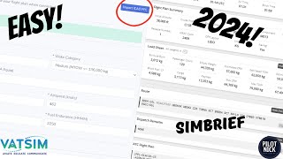 VATSIM Simbrief Flight Plan Tutorial  StepbyStep Guide for MSFS Pilots [upl. by Joselow]