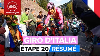 Giro DItalia 2023 Résumé  Étape 20 [upl. by Mchenry]