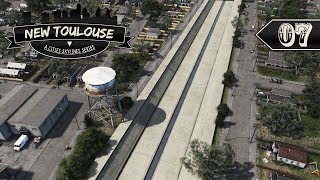 Cities Skylines New Toulouse  07  Canal amp Suburbs [upl. by Llenrev]