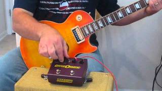 Stamps DriveOMatic Pedal with a Gibson Les Paul Standard Faded and Fender Pro Junior [upl. by The873]